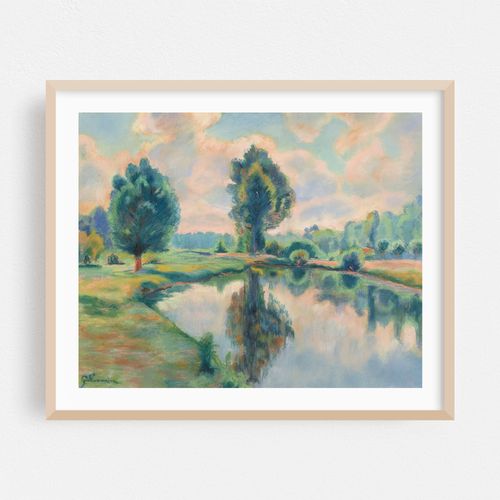 Bord de rivière (circa 1900)