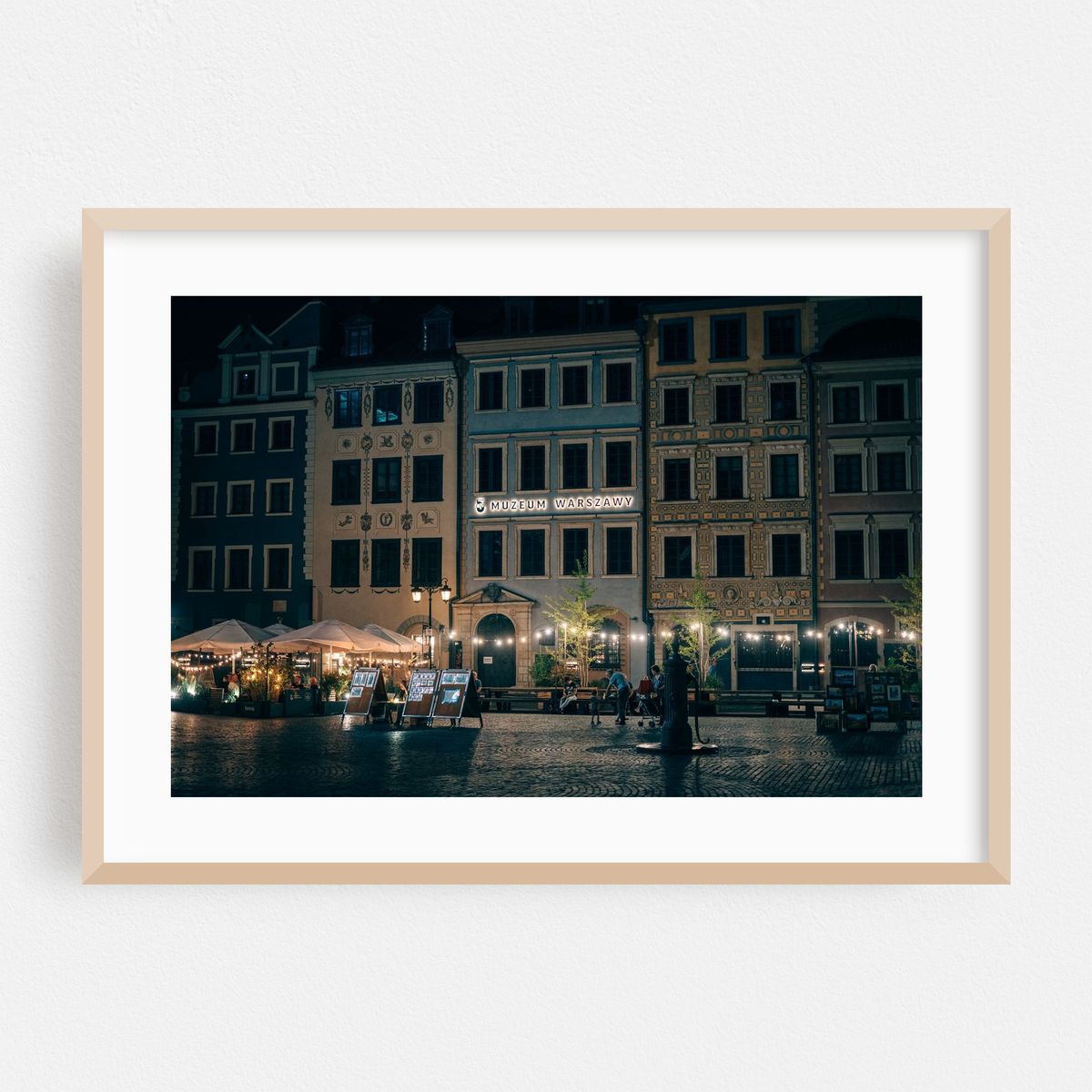 Old Town Market Square at Night, Warsaw 02 – image 1 of 6