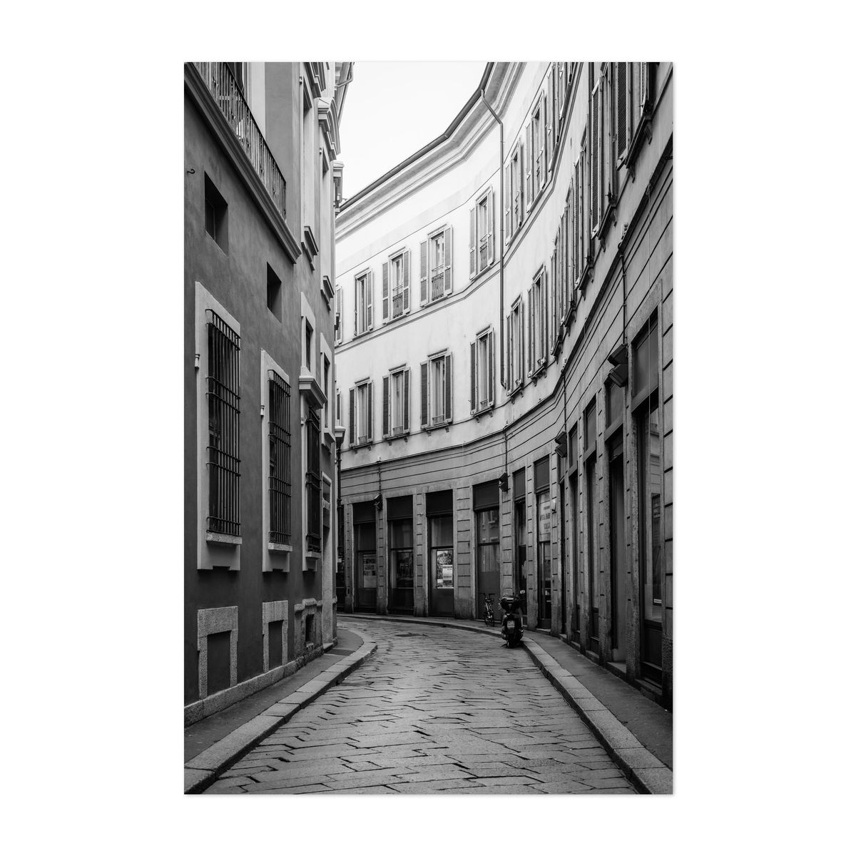 Via Gerolamo Morone B&W – image 1 of 2