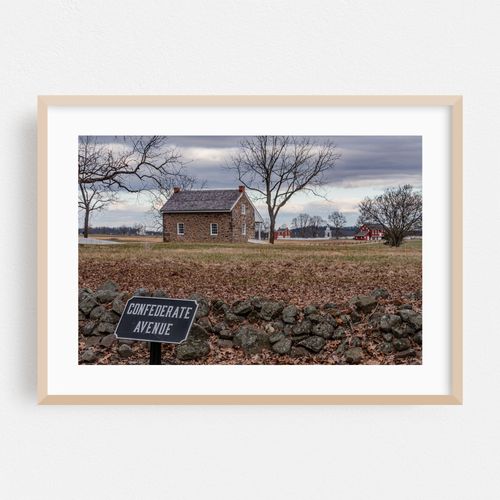 View of Historic Civil War Farms from Confederate Avenue