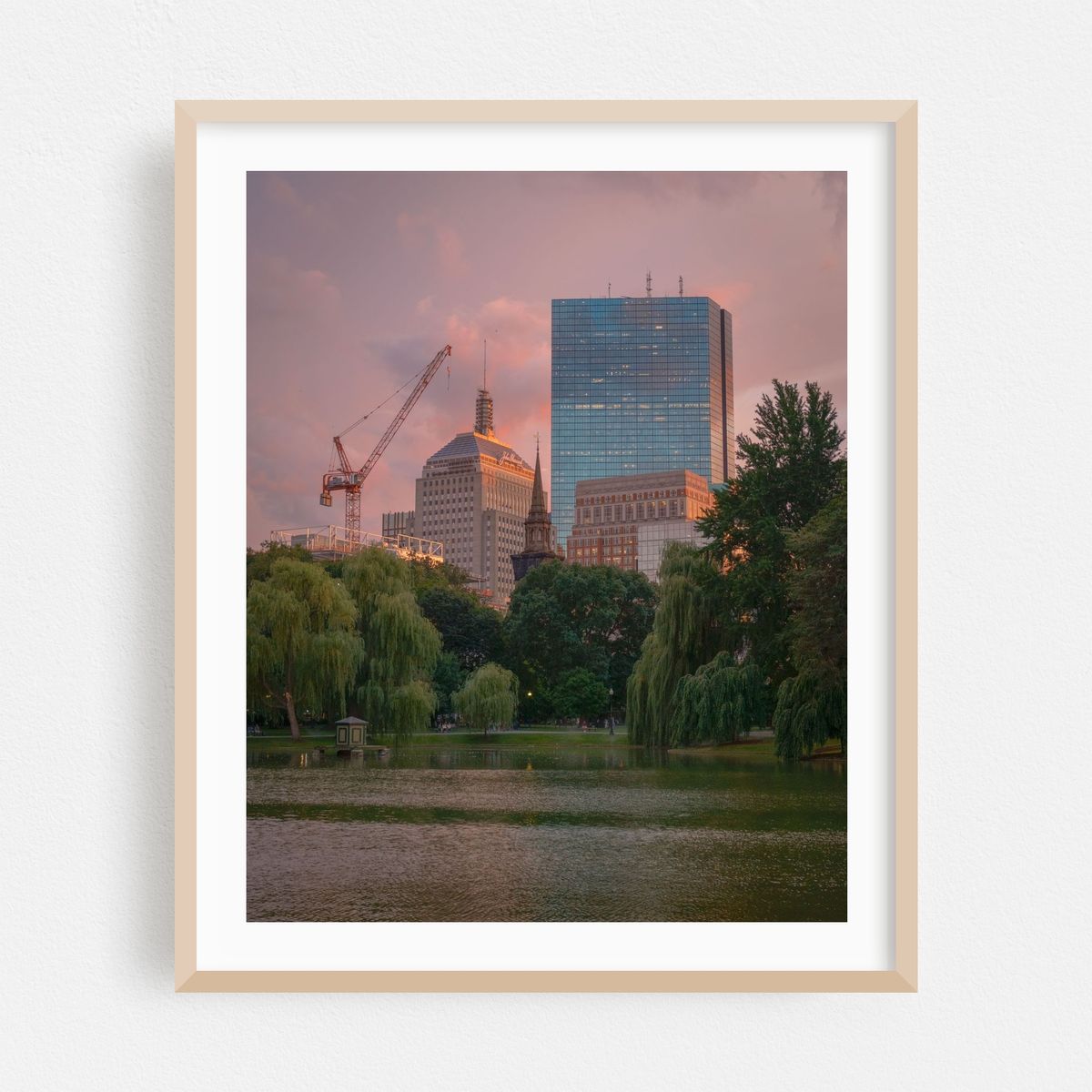 Sunset at the Public Garden, Boston 02 – image 1 of 12