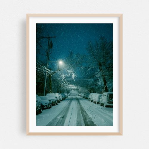 Snowy Night, West Philly 02