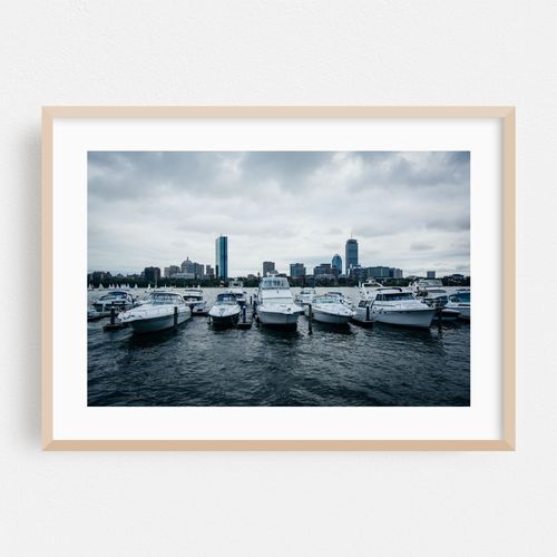 Docked on the Charles River in Cambridge