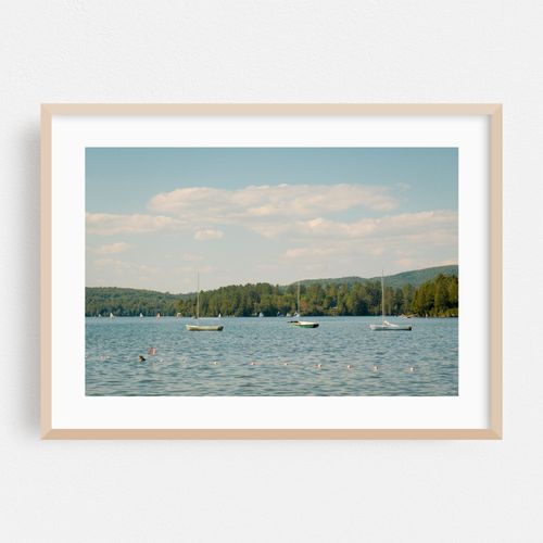 Boats on Caspian Lake, Greensboro 02