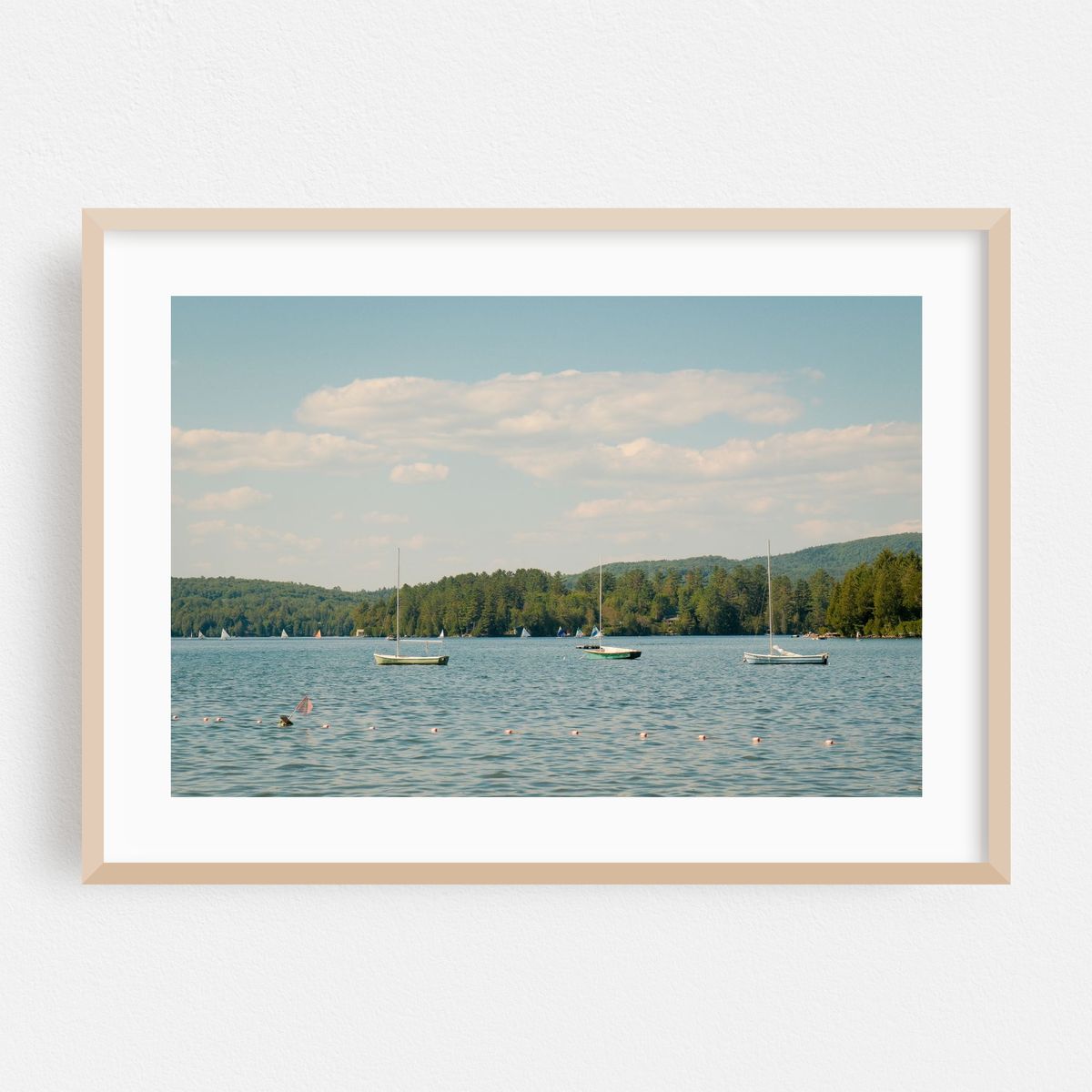 Boats on Caspian Lake, Greensboro 02 – image 1 of 6