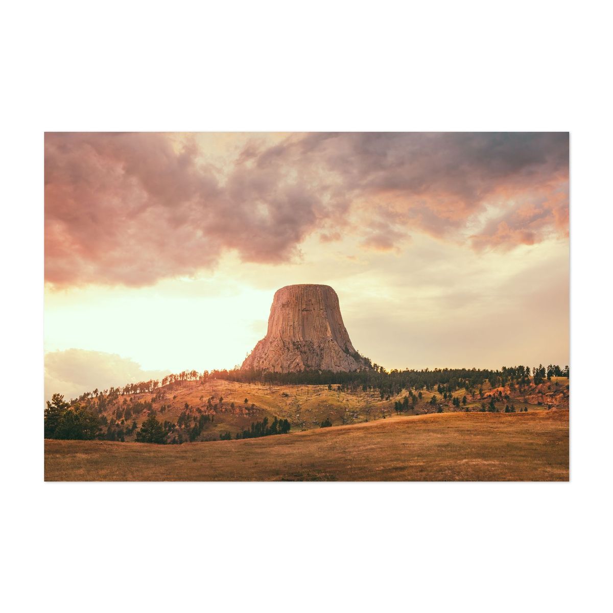 Devils Tower at Sunset – image 1 of 2