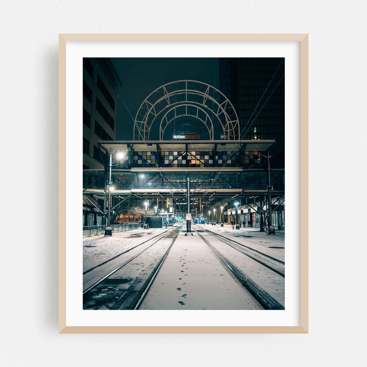 Snowy Main Street, Buffalo – image 1 of 12
