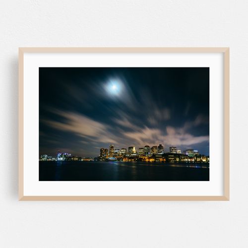 The Boston Skyline from LoPresti Park
