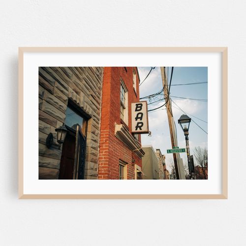Bar in Fells Point, Baltimore