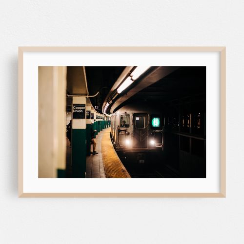 6 Train, Astor Place