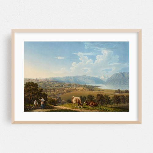 Lausanne, von Nordwesten