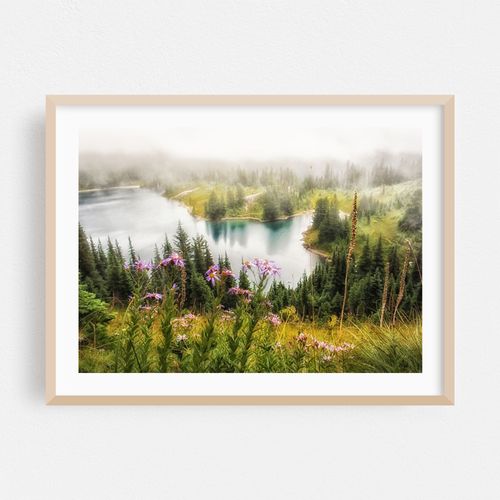 Alpine Lake Fog