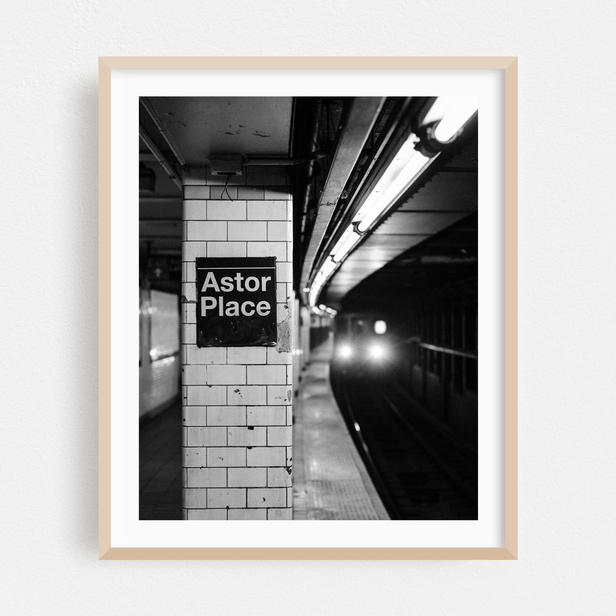 Train Approaching, Astor Place 02 – image 1 of 12