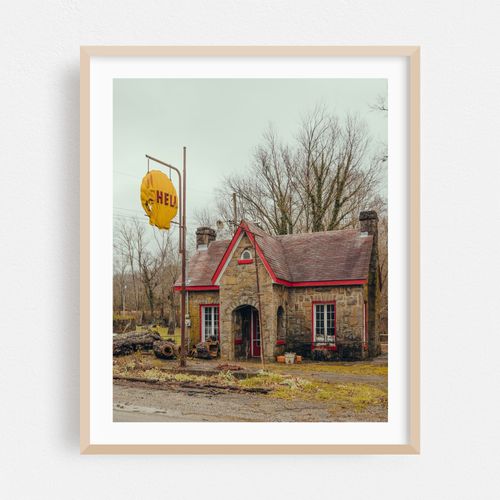 Abandoned Shell Station in Corinth