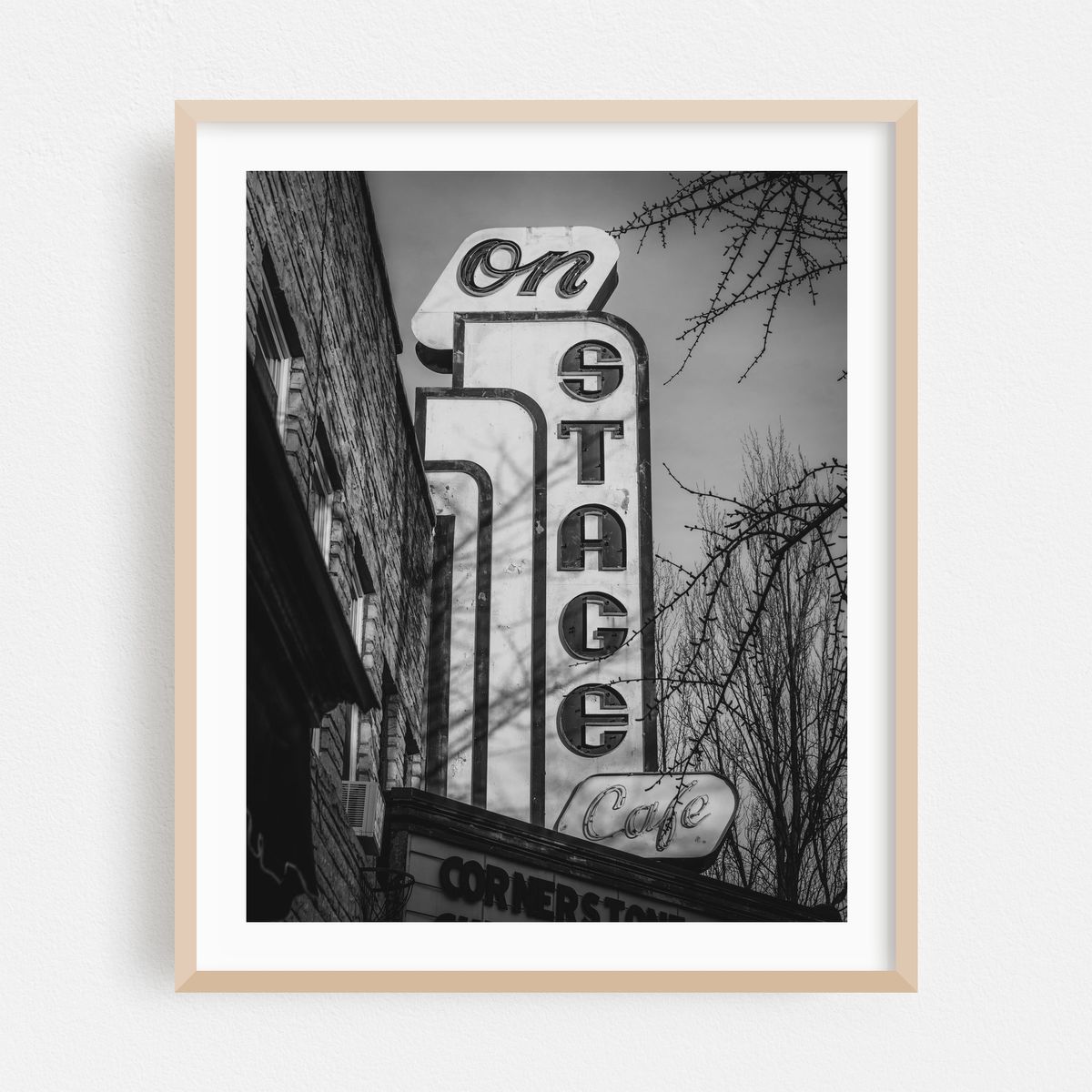 On Stage Cafe B&W – image 1 of 12