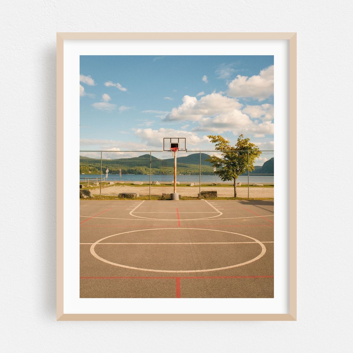 Basketball Court at North Beach, Lake Willoughby 02 – image 1 of 12