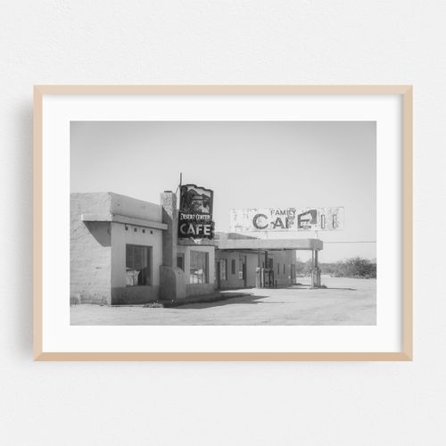 Desert Center Cafe 04 B&W