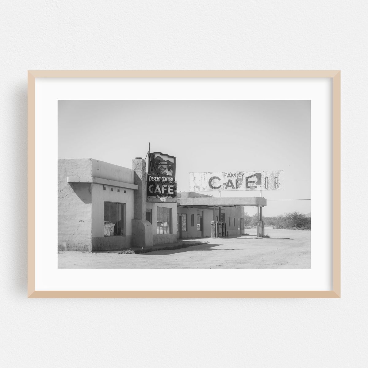 Desert Center Cafe 04 B&W – image 1 of 9