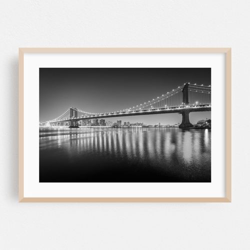 Manhattan Bridge 02 B&W