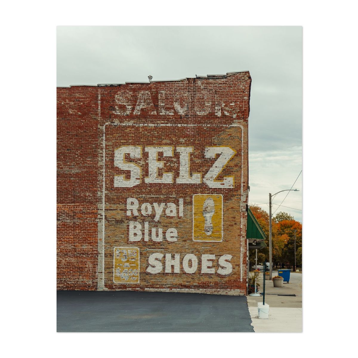 Selz Shoes Ghost Sign 02 – image 1 of 2