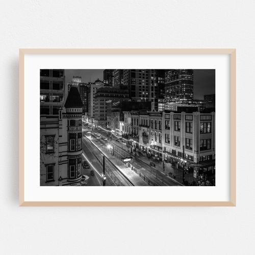 Main Street, Houston 02 B&W