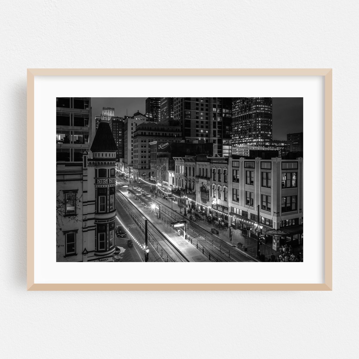 Main Street, Houston 02 B&W – image 1 of 6