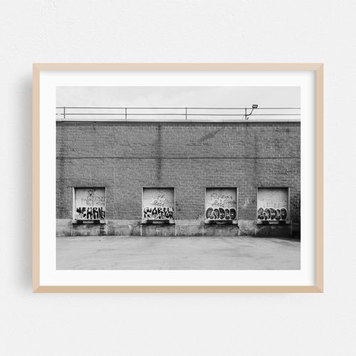 Loading Docks, East Williamsburg 02 B&W