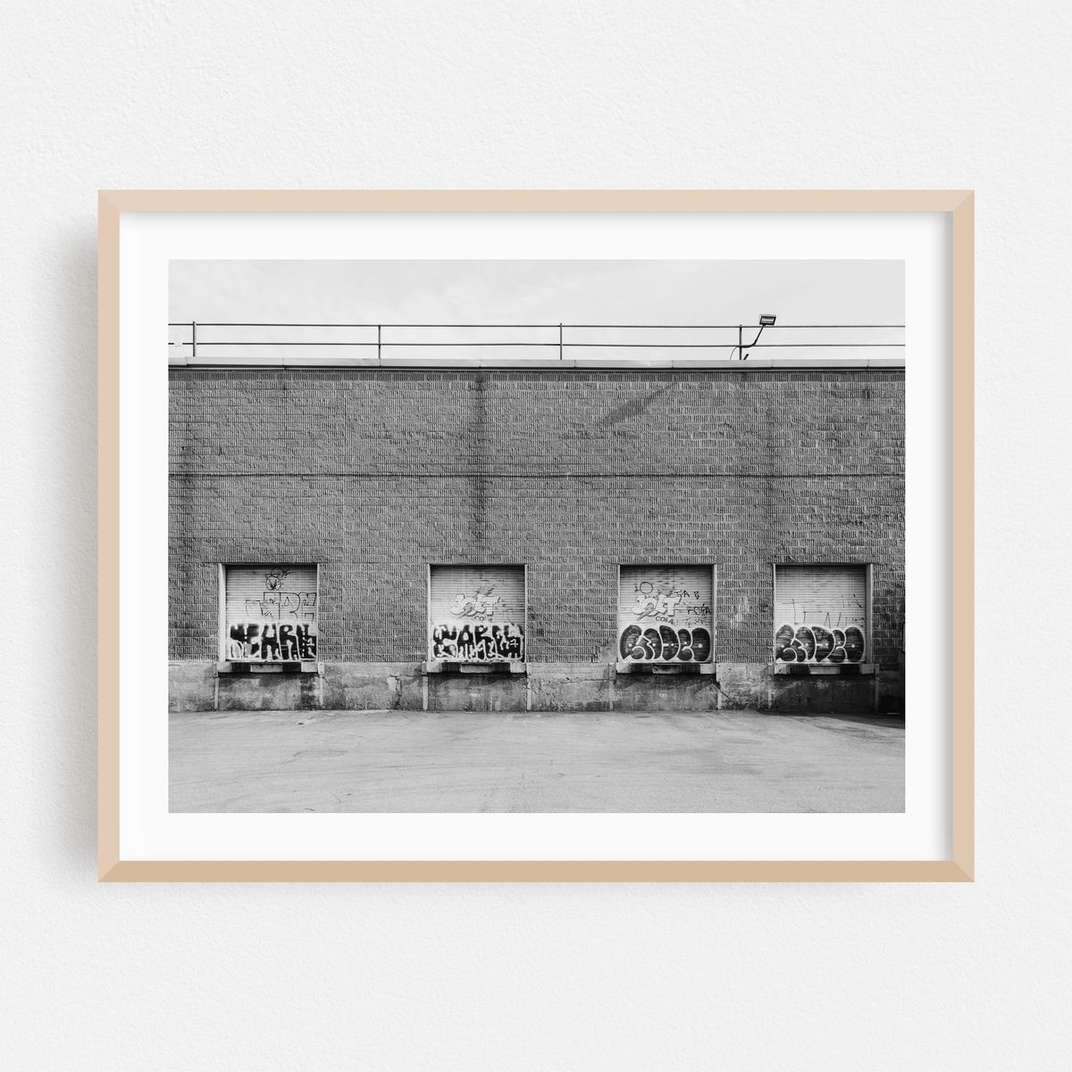 Loading Docks, East Williamsburg 02 B&W – image 1 of 3