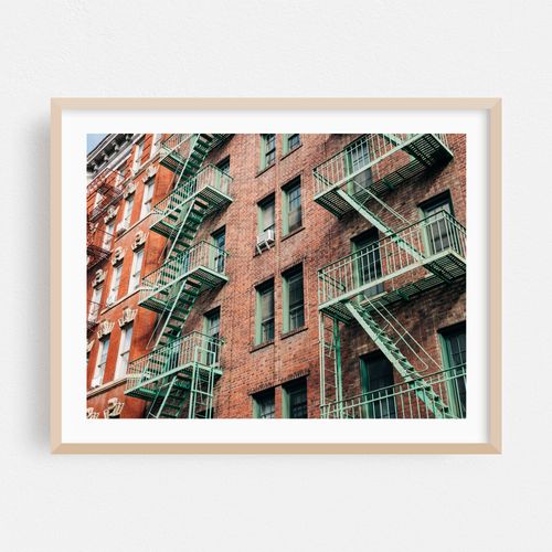 Fire Escapes, West Village 01
