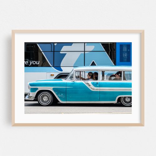 Custom Car and VTA Bus - San Jose