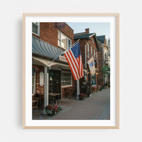 American Flag, Clinton