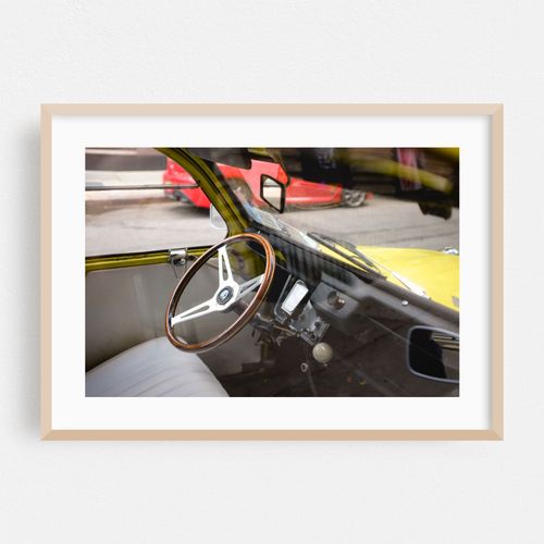 Citroën 2CV Interior in Greenwich Village