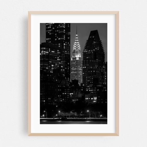 Chrysler Building B&W