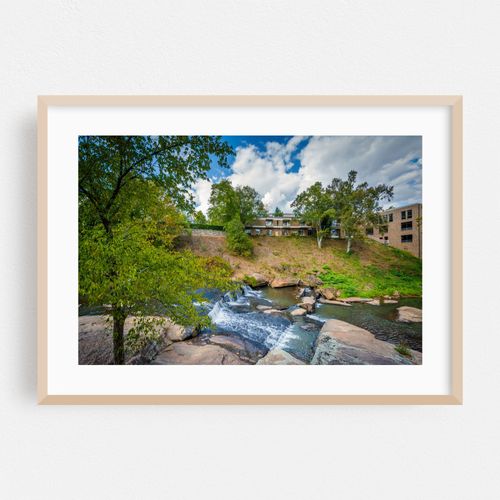 Waterfall at Falls Park, Greenville 06