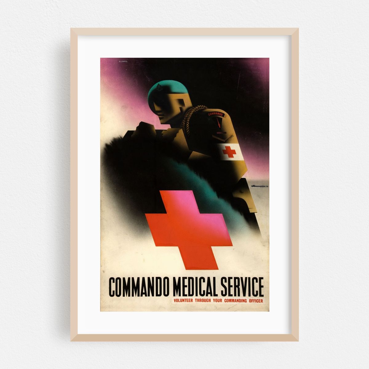 Commando Medical Service. Volunteer through your commanding officer (between 1939 and 1946) – image 1 of 4