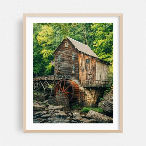 Glade Creek Grist Mill, Babcock State Park 01