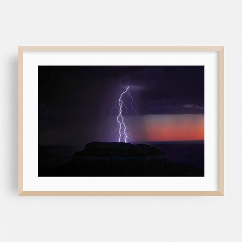 Grand Canyon Lightning