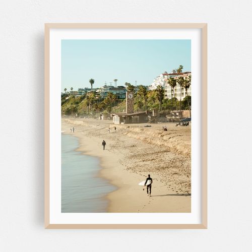 Surfer in San Clemente