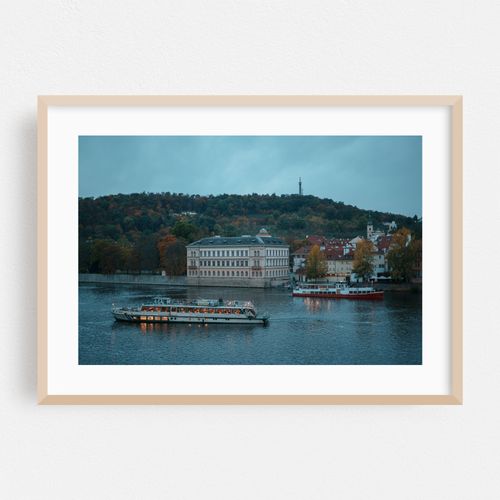 Boats on the Vltava, Prague 02