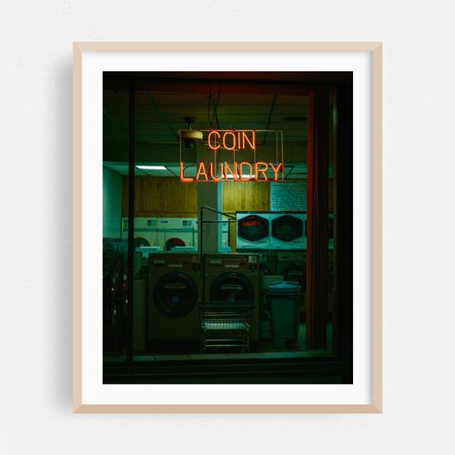 Coin Laundry Neon, Buffalo