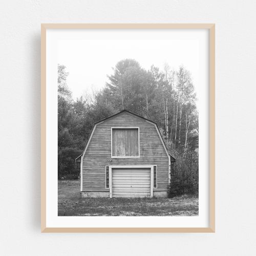 Old Garage, Hanover B&W