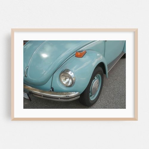Teal Volkswagen