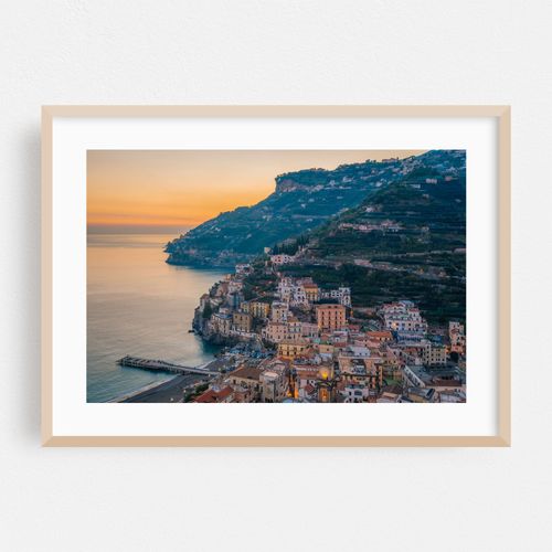 Sunset over Minori
