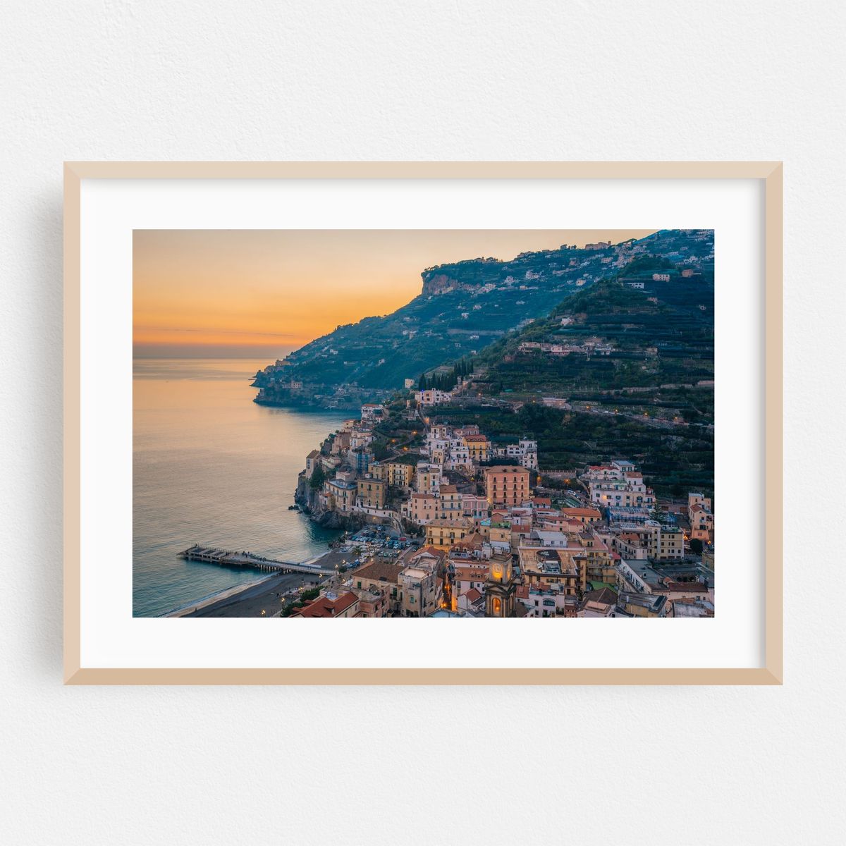 Sunset over Minori – image 1 of 6