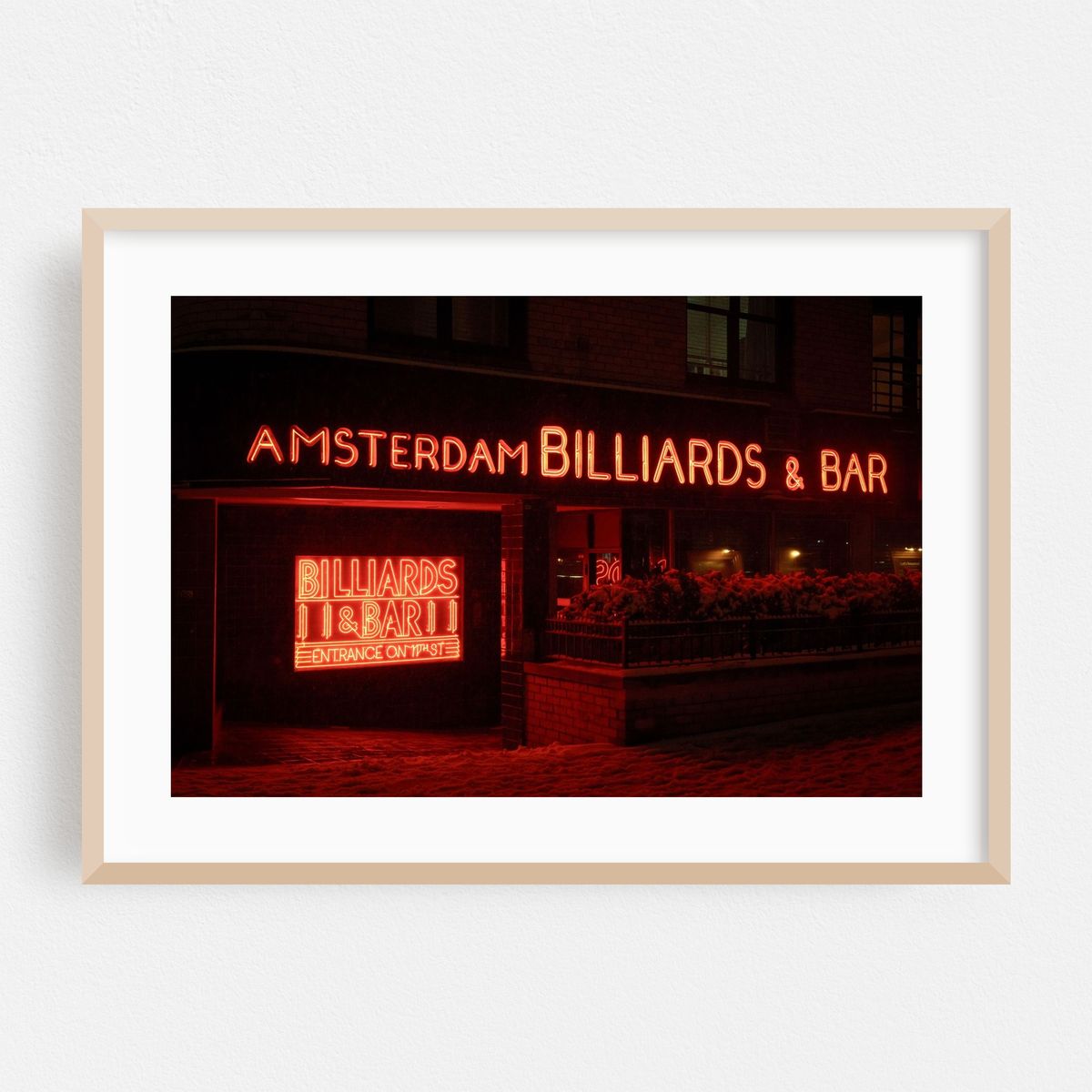 Amsterdam Billiards Club, East Village 02 – image 1 of 6