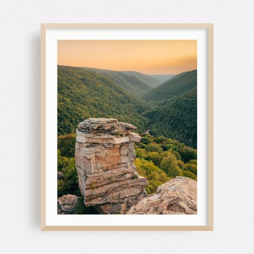 Lindy Point Sunset, Blackwater Falls 01