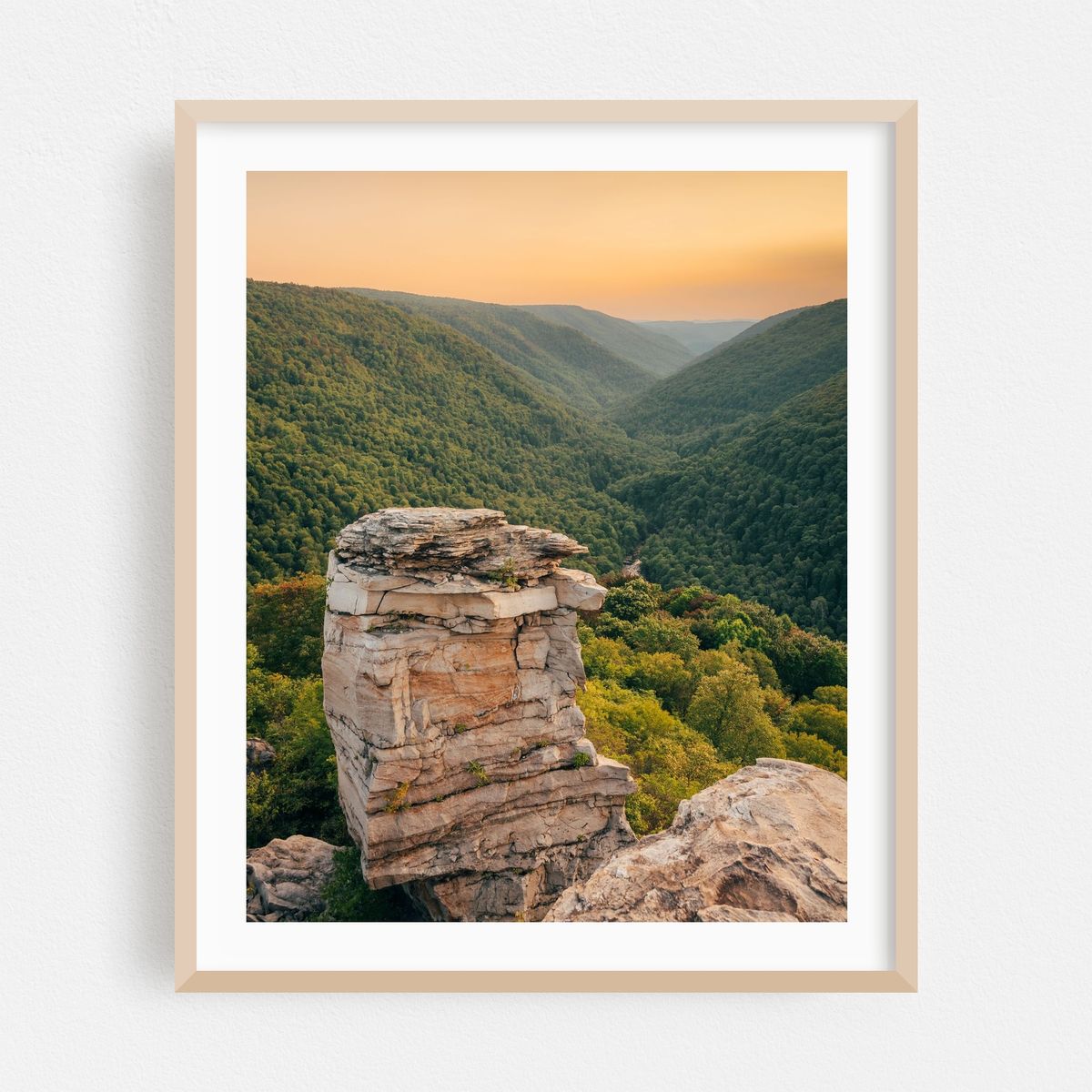 Lindy Point Sunset, Blackwater Falls 01 – image 1 of 12
