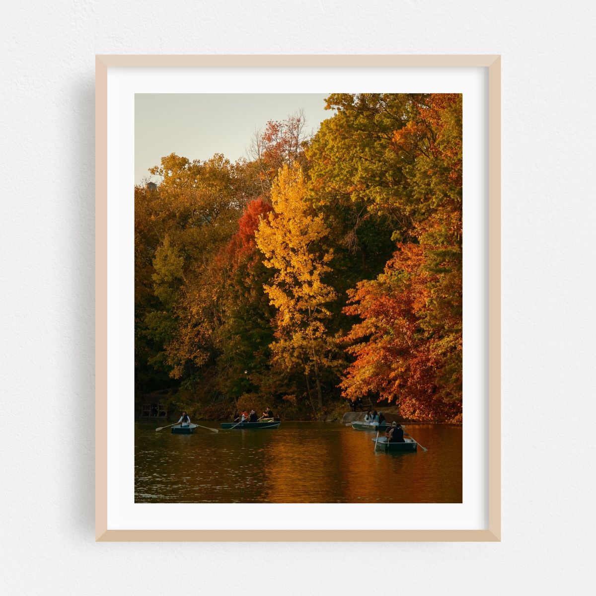 Autumn Color at The Lake, Central Park 02 – image 1 of 12