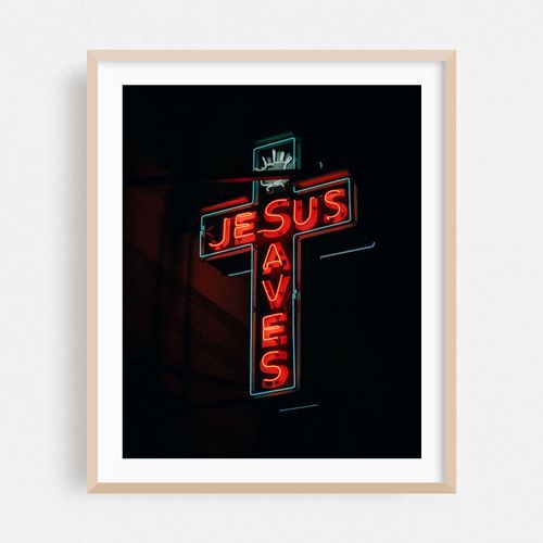 Jesus Saves, Morristown 01