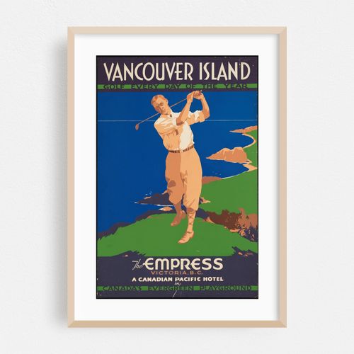 Vancouver Island. Golf every day of the year